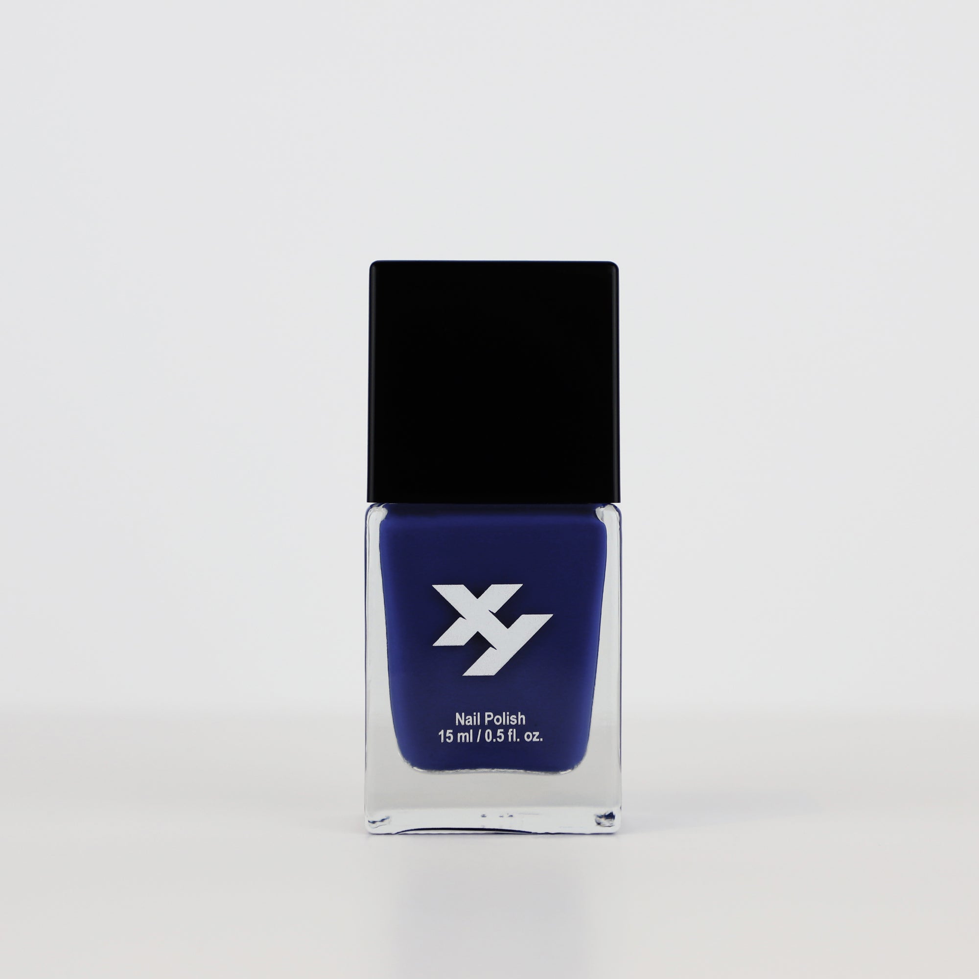 Front view of a bottle of Night Owl X nail polish.