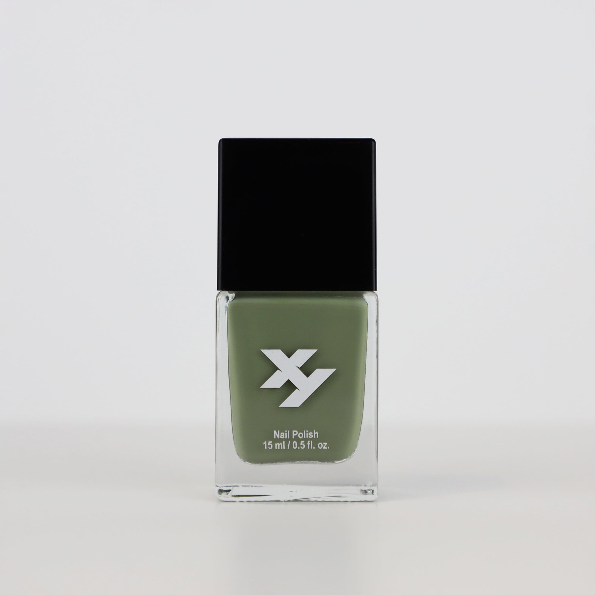 Front view of a bottle of Wanderer X nail polish.